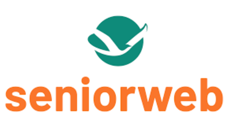 Logo Seniorenweb met in tekst Seniorenweb